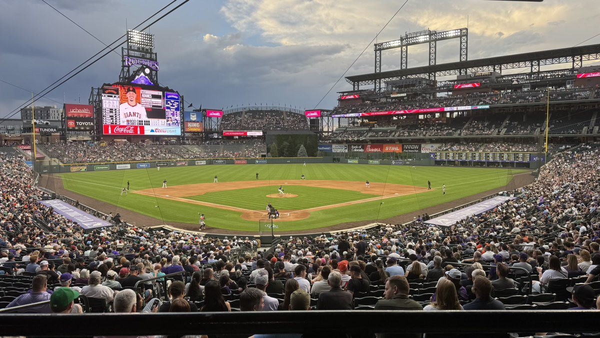 Marked another MLB park off the list tonight and as a bonus got to see probably the worst team in modern history lose to the Giants.