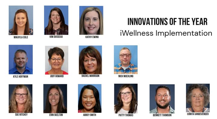 Congratulations to the staff at the JC/LISD Academy for receiving an Innovation of the Year Award for the implementation of the  iWellness, our schoolwide student wellness platform.