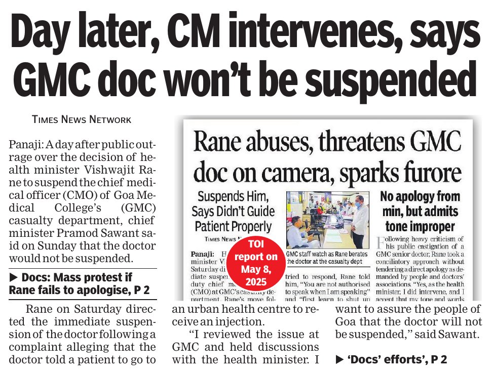 RajeshMenon70's tweet photo. The saga of #gmcprotest: What started off as a fight for self-respect and dignity of doctors fizzles out in the end. The photo of the protagonist walking back alone says it all. https://t.co/DWidjrnJqL