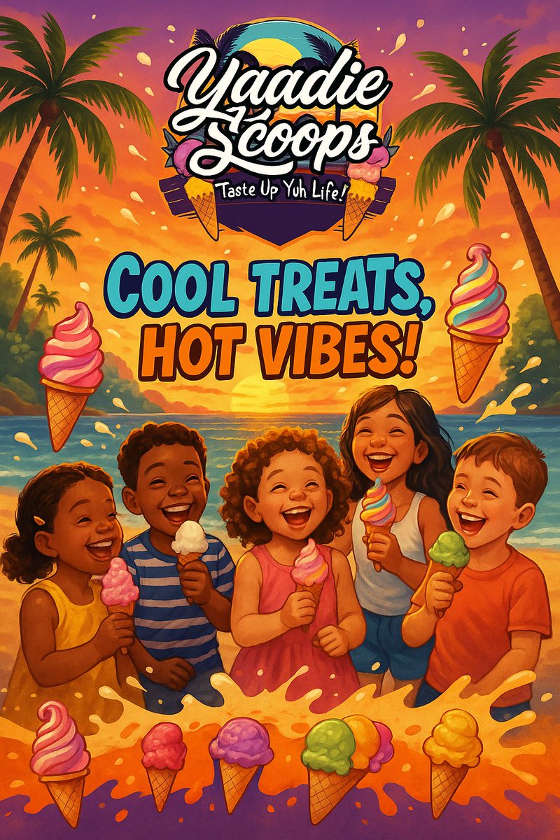 shaughnizzle's tweet image. Celebrate life with us…Cool Treats in the Tropics with #YaadieScoops #ComingSoon #SupporttheMovement 🍦 🍨