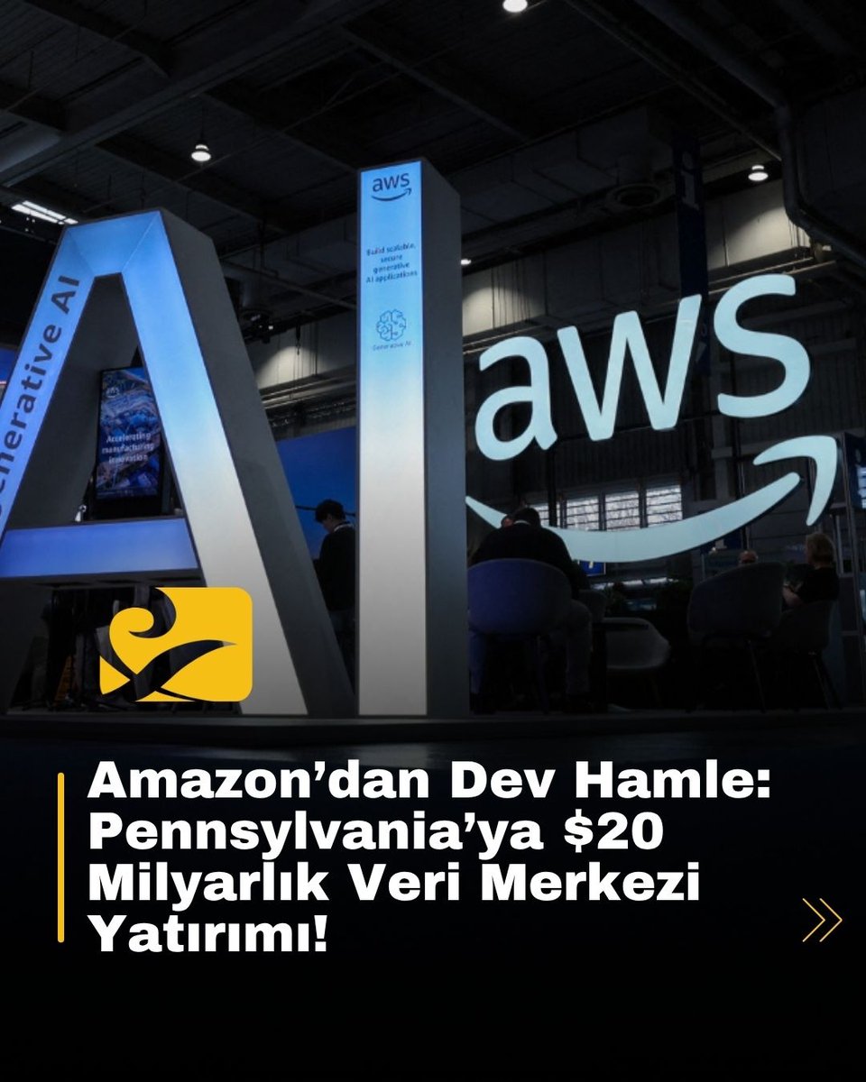 💰 Amazon, Pennsylvania’ya $20 milyarlık veri merkezi kuruyor!

alaturka.com/amazondan-penn…

Yapay zekâ çağında nükleer enerjiyle güçlenen veri kompleksleri geliyor

Sizce bu yatırımlar yeterli mi?

#Amazon #VeriMerkezi