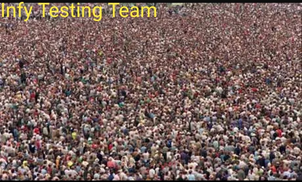 AbhasHalakhandi's tweet image. Gentle Reminder!!

Infosys has the biggest testing team across the universe ,

which includes you,me and Millions of Tax Payers/Professionals!!😟

#HSN #B2B #B2C #gstr1
