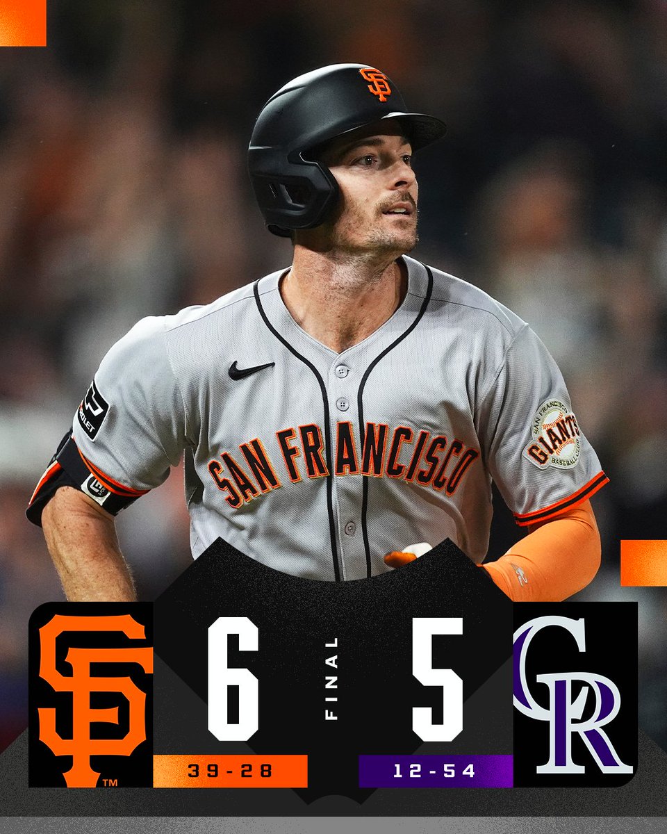 The <a href="/SFGiants/">SFGiants</a> use a 4-run 9th inning to secure their 6th straight win!