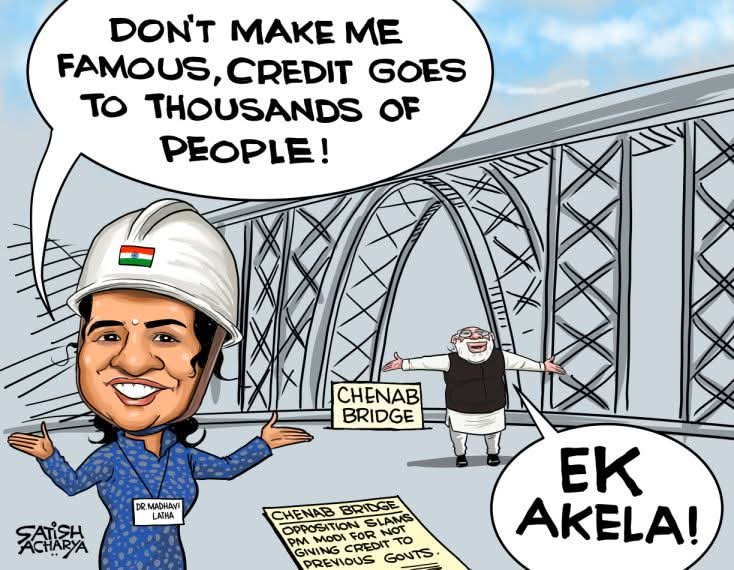 Dipankar_cpiml's tweet photo. #ChenabBridge https://t.co/ups5JZCUPk