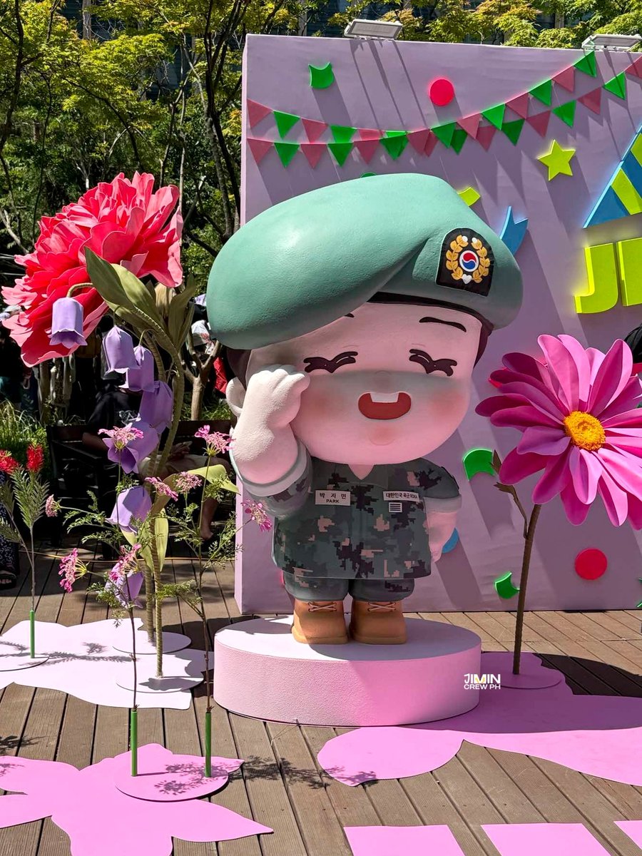 jimincrewph's tweet photo. ✦ 𝗝𝗜𝗠𝗜𝗡 𝗕𝗟🌸🌸𝗠𝗜𝗡𝗚 𝗚𝗔𝗥𝗗𝗘𝗡 ✦
by @ALLFORJIMIN_KOR

🗓 06.11 — 06.15
📍 Park next to HYBE Bldg (42 Hangang-daero, Yongsan-gu, Seoul)

🌼🌷
WELCOME HOME JIMIN
#JIMIN_IS_BACK
OUR LIGHT JIMIN IS BACK
#아이돌지민_정상영업합니다
NOW IS PRIME TIME
#지민아_지금당장만나 https://t.co/pufhBCUErN