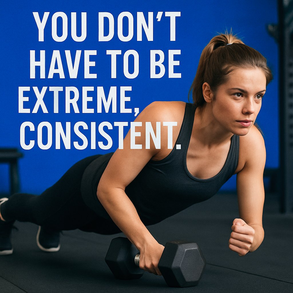VaGerryGuevarra's tweet photo. You don’t have to be extreme, just consistent

#VirtualAssistByGG #Coaches #FitnessCoach #BusinessCoach #FamilyCoach #veterinaryclinic #Healthandwellness  #VirtualAssistantLife #TimeBlockingTips #ProductivityForEntrepreneurs #FreelancerLife #SystemsThatWork #OnlineBusinessTips https://t.co/XQ8tXj6qFa