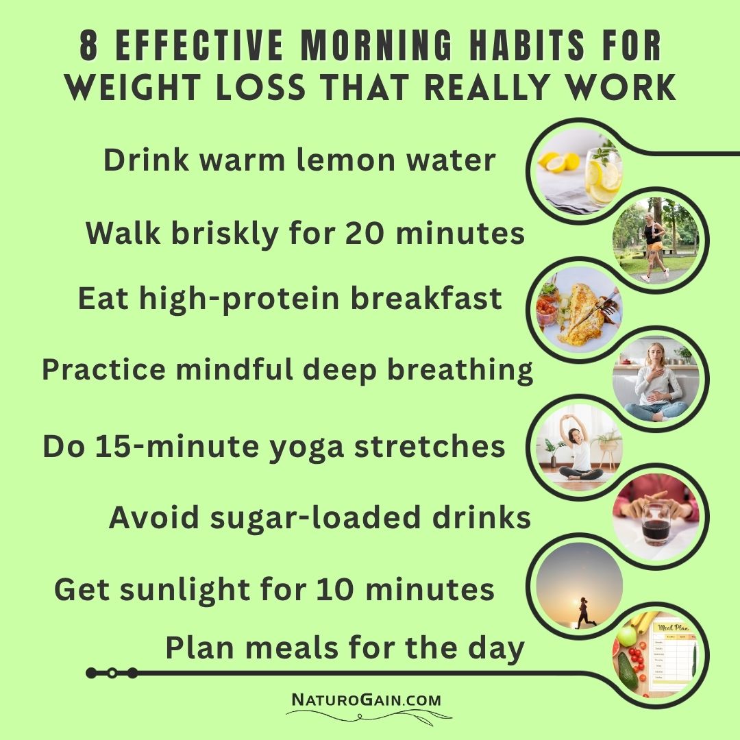 naturogain's tweet image. 8 Effective Morning Habits for Weight Loss That Really Work

#naturalweightloss #reduceweight