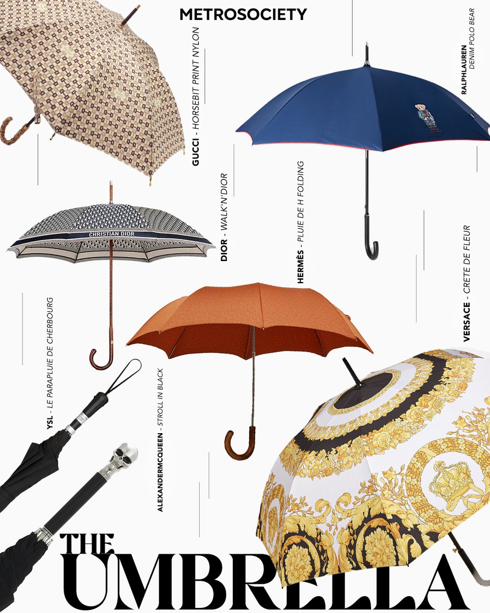 • 𝗦𝘁𝘆𝗹𝗶𝘀𝗵 𝗣𝗿𝗼𝘁𝗲𝗰𝘁𝗶𝗼𝗻 : The Essential Designer Umbrella เมื่อฤดูฝนมาเยือน ชีวิตมักเต็มไปด้วยความท้าทาย การมีร่มดีๆ สามารถเปลี่ยนแปลงประสบการณ์ในวันฝนตกเพราะไม่เพียงแค่ช่วยป้องกันน้ำฝน แต่ยังเป็นสัญลักษณ์ของสไตล์และความมีรสนิยมในวันที่ท้องฟ้ามืดครึ้ม