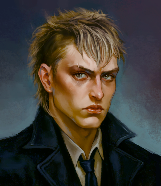 saganine_'s tweet image. oc evan
color variation of previous post, i like this one too