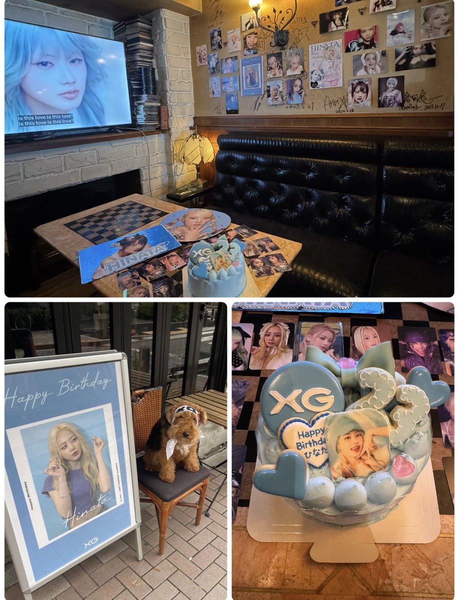 XG_1234567's tweet photo. 🩵🎂HINATA Birthday Cafe待機中🎂🩵

バースデーソングでお祝いする時
今日来れないALPHAZの声も一緒に乗せてお祝いします💎🩵
HINATAとXGとALPHAZが幸せな1日になりますように✨
みんなへその緒🧬

#HappyBirthday_HINATA
#HAPPY_HINATA_DAY
#XG_HINATA_23歳誕生祭

@XGOfficial_
@SimonJakops https://t.co/kxIDnWt04i