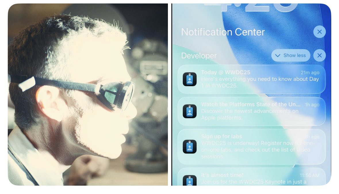 JakeCakeMorgan's tweet image. Liquid glass huh?