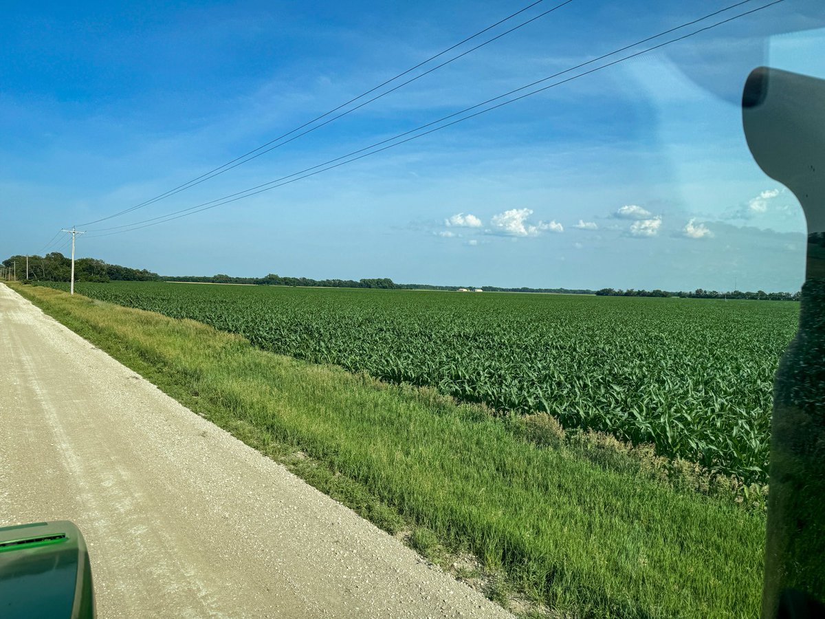 gregpeterson33's tweet image. Planting some #soybeans and watching earlier planted crops start to take off! #plant25 #farming #Kansas