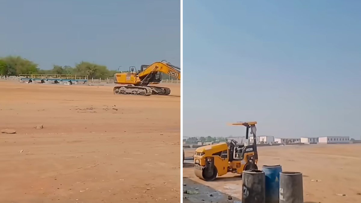 Roadways [High Speed Corridor] -

Kharagpur Bardhaman Moregram Expressway ( NH116A ) updates -
🔺Various final stage works underway along the alignment [land marking, gps system route mapping &amp; tracking along points &amp; crossings [width, height from Earth level, ...]]
🔺Pillar