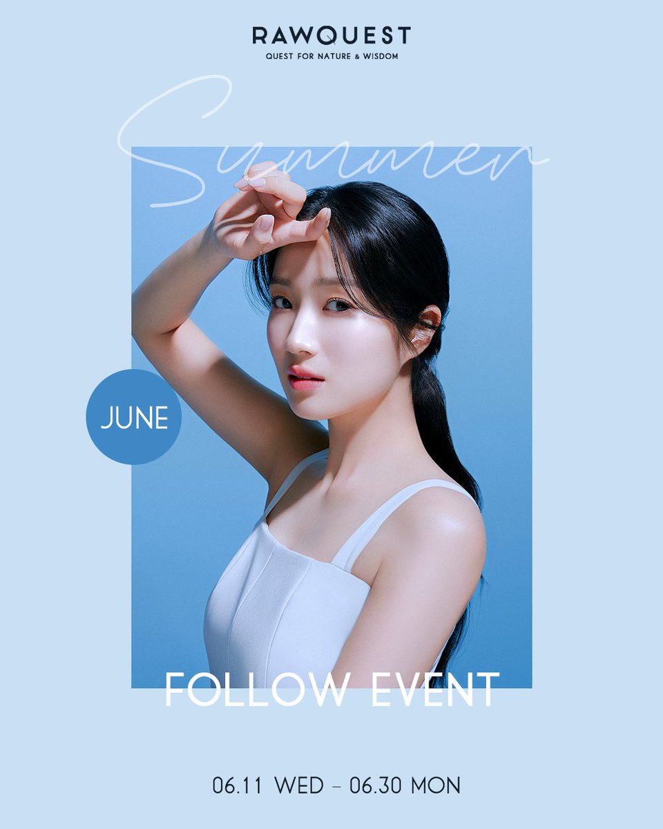 rawquest_'s tweet image. 𝗥𝗔𝗪𝗤𝗨𝗘𝗦𝗧𝗘𝗥 | ᴊᴜɴᴇ 인스타 팔로우 이벤트
혜윤 PICK🤍
• 자연스러운 톤 보정 ✔️베리어 리커버리 선에센스☀️
• 수분 촉촉 ✔️베리어 인핸싱 선크림☀️
로우퀘스트의 완벽한 SUN 제품으로
뜨거운 자외선 아래
최적의 밸런스를 경험해 보세요!
🅴🆅🅴🅽🆃
⤷ 지금 바로 로우퀘스트…