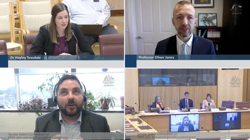⏣ Prof. Oliver Jones (@dr_oli_jones) on Twitter photo Yesterday I was privileged to give evidence in the Australian Senate #PFAS public hearing in Canberra with the <a href="/Science_Academy/">Australian Academy of Science</a> Some key aspects I tried to get across were that PFAS are a diverse group & not all have the same #risk #context #water
See lnkd.in/gJnC4UvR Yesterday I was privileged to give evidence in the Australian Senate #PFAS public hearing in Canberra with the <a href="/Science_Academy/">Australian Academy of Science</a> Some key aspects I tried to get across were that PFAS are a diverse group & not all have the same #risk #context #water
See lnkd.in/gJnC4UvR