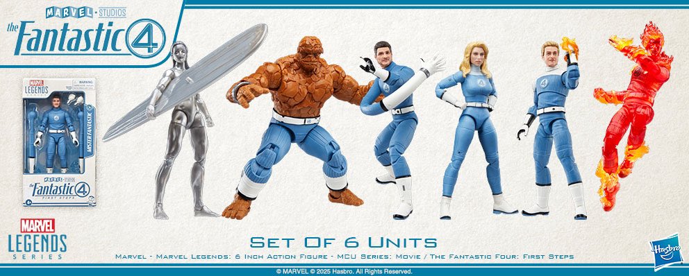 マーベル ファンタスティック・フォー フィギュア 6体セット Amazon.co