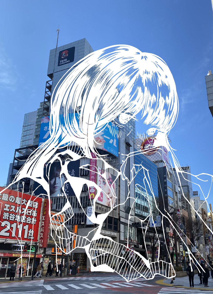 rxichoo's tweet image. POV: ur drawing is missing something but can’t identify what, so u just resort to throwing a photo behind it #manga #illustrations #art