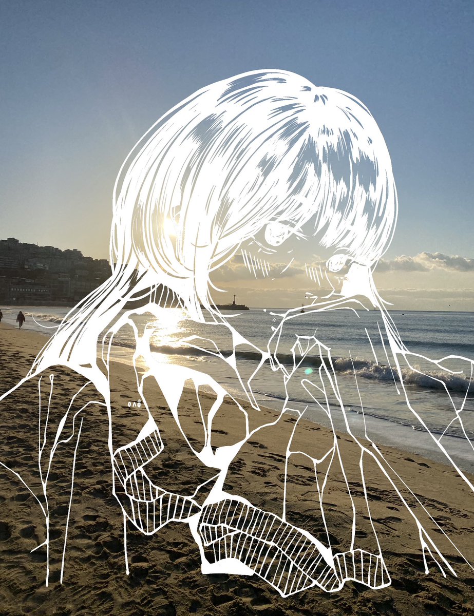 rxichoo's tweet image. POV: ur drawing is missing something but can’t identify what, so u just resort to throwing a photo behind it #manga #illustrations #art