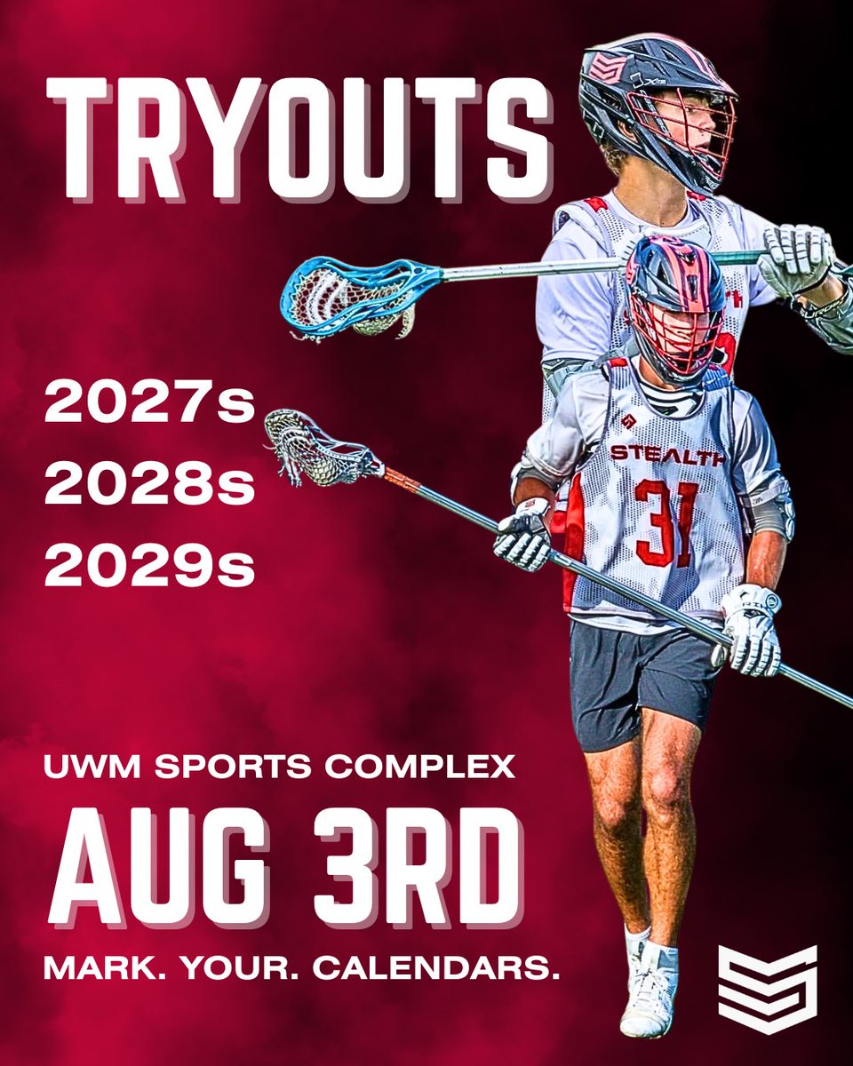 Interested in playing club for Stealth? 

Tryouts for fall &amp; summer teams will be held on August 3rd at UWM Sports Complex!

Stay tuned for registration links. Hope to see you there 😎