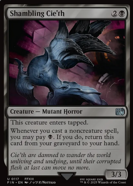 Something I DID NOT know, is that you can return Cie'th to your hand if you sacrifice it to Vayne's Treachery.