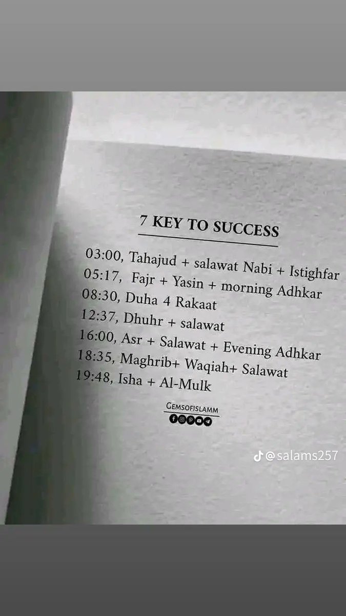 7signxx's tweet image. Seven keys to success...