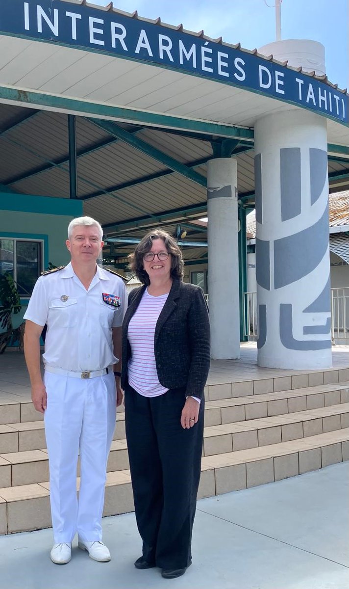 Entretien avec le contre-amiral Pinget, Commandant supérieur des forces armées en Polynésie française afin d’échanger sur les coopérations de sécurité et de défense entre la Nouvelle-Zélande et la France dans le Pacifique.
<a href="/ALPACI_FAPF/">ALPACI - Joint French Forces in French Polynesia</a>