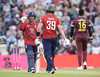 testingxa's tweet photo. 🏏🔥 England DOMINATE West Indies AGAIN! 3-0 series whitewash with a 37-run win in the third T20I. Duckett (84) and Smith (60) were on fire! #ENGvWI #Cricket #T20 https://t.co/4bgPWSc2WD