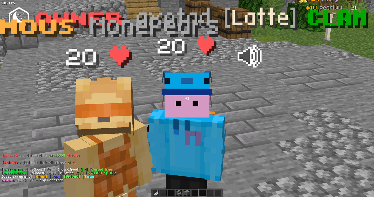 ty <a href="/ManePear/">Mane</a> for joining my server