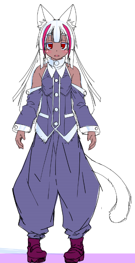 最近立ち絵描くの好きになったなあ