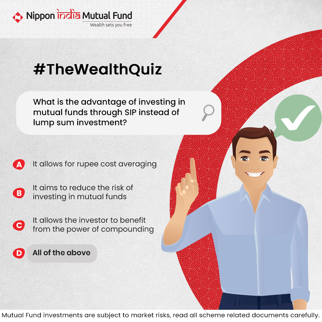 #TheNipponQuiz answer is here!

Let us know if you got it right in the comments section below!

Add some explanation to help other readers understand the subject better.

#NipponIndiaMutualFund #MutualFund #Investment #Saving
