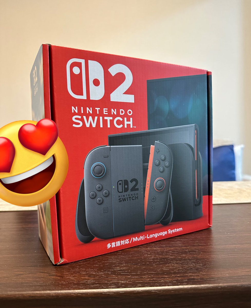 YAMASYO12's tweet photo. switch2が届いちゃ🥰 https://t.co/XecIq0RBBu