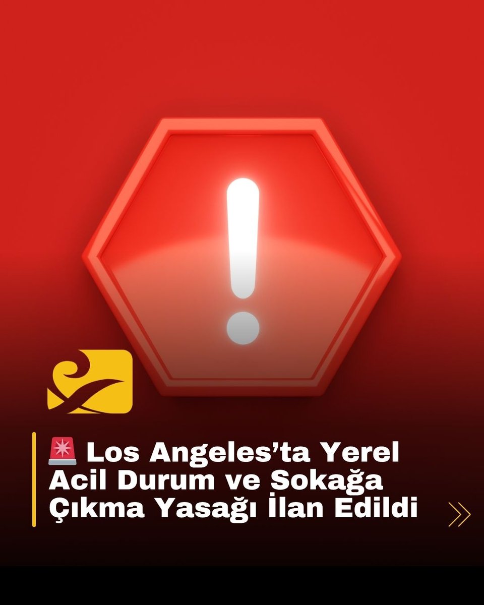 🚨 Los Angeles’ta Yerel Acil Durum ve Sokağa Çıkma Yasağı İlan Edildi

Belediye Başkanı Karen Bass, şehir merkezinde acil durum ilan etti.
📍 Sokağa çıkma yasağı 20:00–06:00 saatleri arasında geçerli.
#LosAngeles #Protesto #ICE #KarenBass #SokağaÇıkmaYasağı