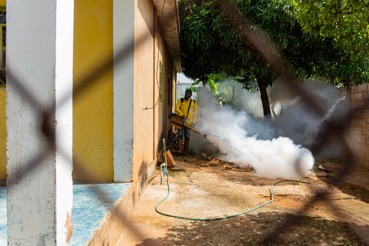 ¡Fumigación para Luis Hurtado Higuera! 😎💨

Llevamos nuestra jornada a los sectores: El Florido, Av. 59a y Los Arenales, Av. 72 con el objetivo de prevenir enfermedades como el dengue en esta temporada de lluvias.

+400 personas atendidas ✅