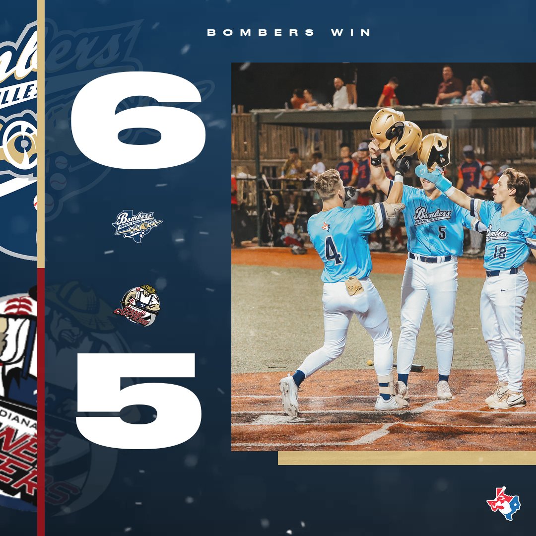 Took care of business at home. Bombers get the W! ⚾️ 🔥 💣 #BVBombers #GoBombers #BombSquad