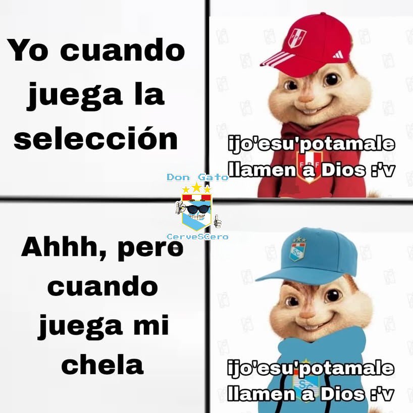 dgcervescero's tweet photo. Xd
#peru #sportingcristal #seleccion https://t.co/zmXalvN0eY