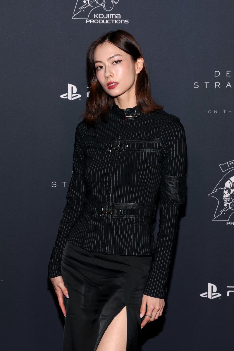 LaLaChuu's tweet photo. Death Stranding 2 premiere with Hideo Kojima さん　and Shioli Kutsuna さん　
おめでとうございます！ https://t.co/GnAjKFiPUR