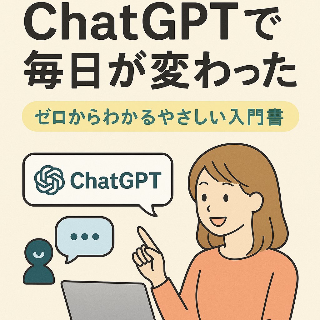 manabi_ai_'s tweet photo. 【6/11〜15限定🔥】
AI初心者だった私が、ChatGPTで副収入＆ゆとりある毎日へ🌱
ゼロからわかるやさしい入門noteが…
＼今だけ50％OFF🧠✨／
このチャンス、見逃さないで👇
▶プロフィールのリンクから🎁
14:00スタート🌟
#ChatGPT初心者 #note販売 #AI副業 https://t.co/B6Gho7X3Pb