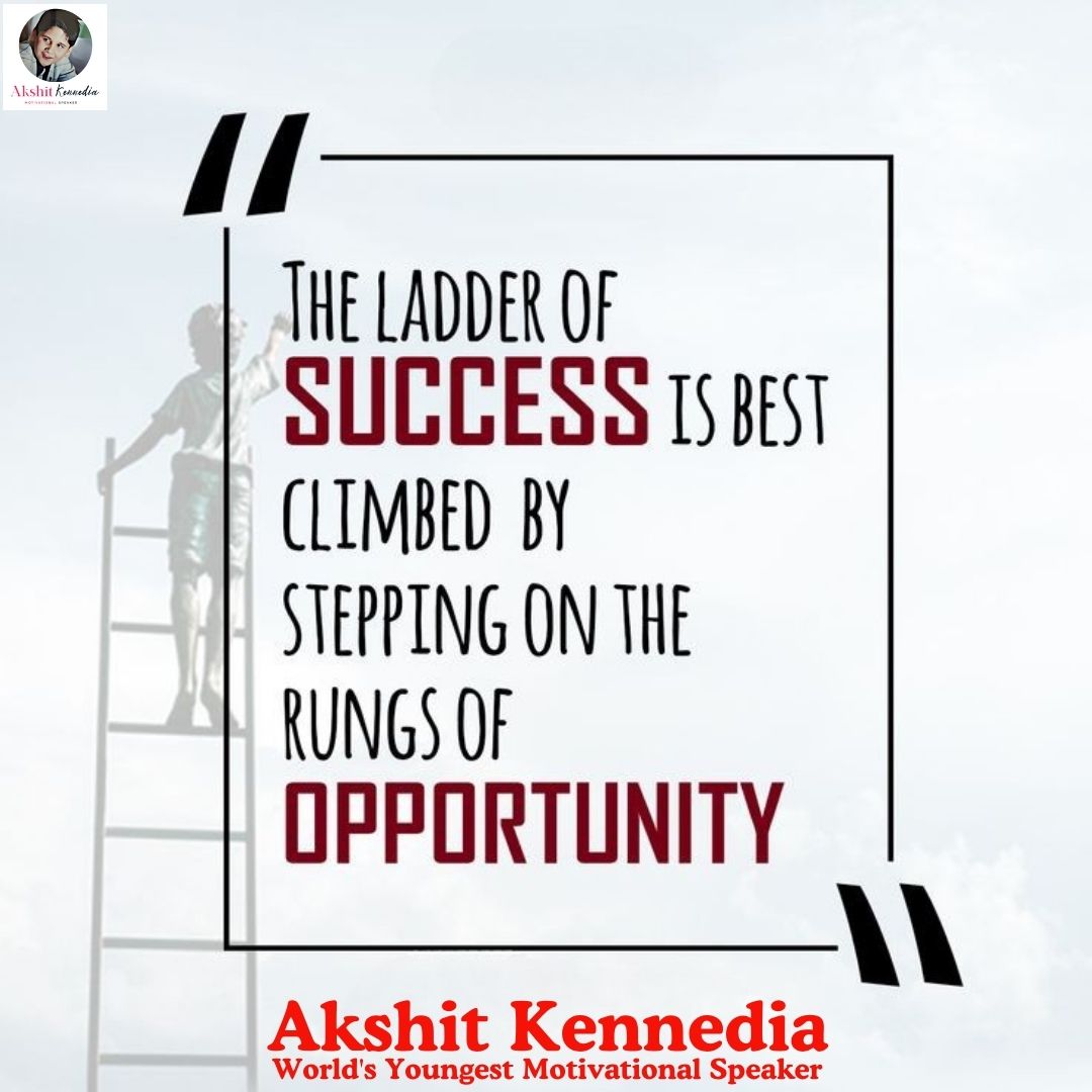 The ladder of success is best climbed by stepping on the rungs of  opportunity. 🪜💼 Every opportunity is a step forward — #ClimbToSuccess  #OpportunityMatters #TakeTheStep #SuccessMindset #SAvsAUS #DeportKanglus  #SeizeTheMoment #StayFocused, image size:1080x1080