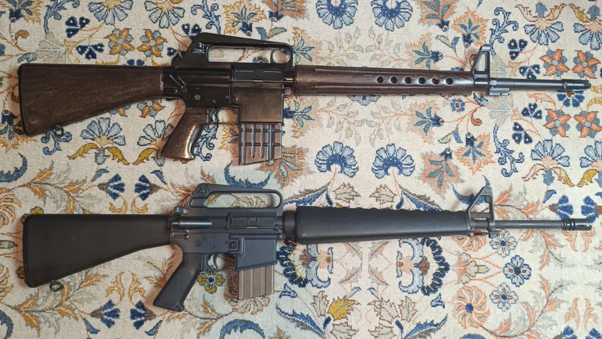 I refute it thusly...

Sudanese-contract AR-10
Colt AR-15 model 613 (M16A1)