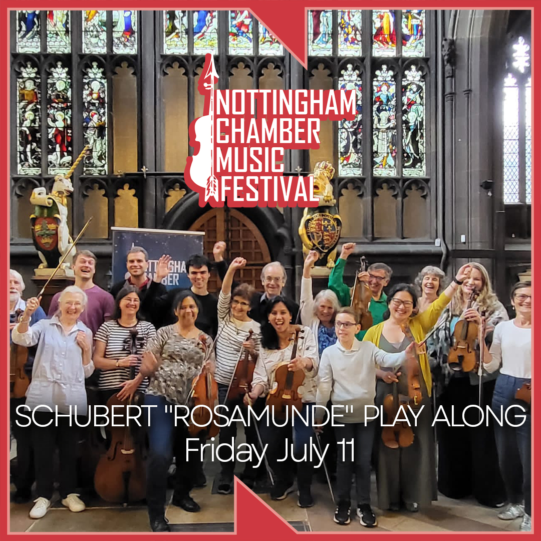 Nottingham Chamber Music Festival (@nottchamberfest) on Twitter photo July 11th - Itโs your chance to play alongside the <a href="/VilliersQuartet/">Villiers Quartet</a>! Join the VQ for a fun group play-along of Schubertโs โ๐๐จ๐ฌ๐๐ฆ๐ฎ๐ง๐๐โ ๐๐ฎ๐๐ซ๐ญ๐๐ญ ๐ข๐ง ๐ ๐ฆ๐ข๐ง๐จ๐ซ in the beautiful surroundings of <a href="/StMarysNotts/">St Mary's in the Lace Market, Nottingham</a>
Book Now: nottchamberfest.com/events/vq-discโฆ July 11th - Itโs your chance to play alongside the <a href="/VilliersQuartet/">Villiers Quartet</a>! Join the VQ for a fun group play-along of Schubertโs โ๐๐จ๐ฌ๐๐ฆ๐ฎ๐ง๐๐โ ๐๐ฎ๐๐ซ๐ญ๐๐ญ ๐ข๐ง ๐ ๐ฆ๐ข๐ง๐จ๐ซ in the beautiful surroundings of <a href="/StMarysNotts/">St Mary's in the Lace Market, Nottingham</a>
Book Now: nottchamberfest.com/events/vq-discโฆ