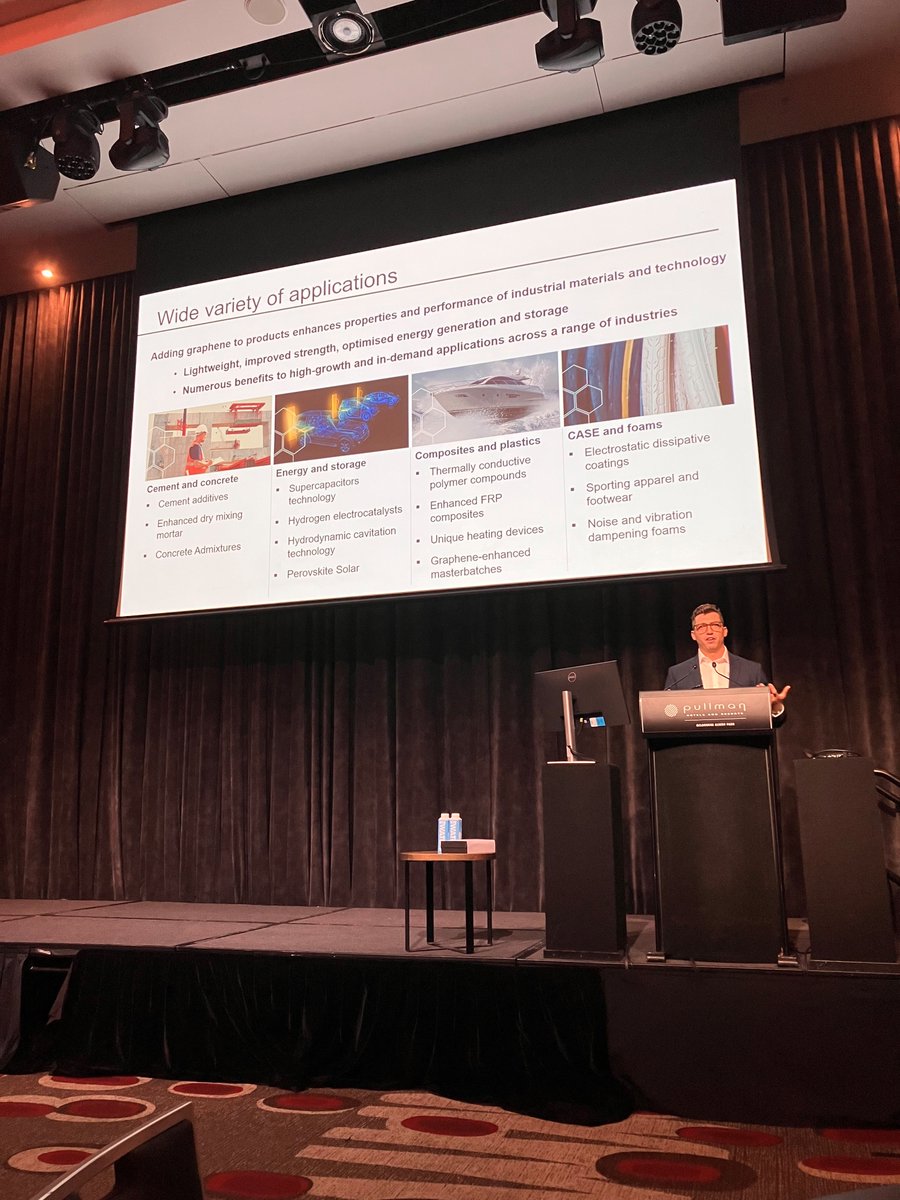 Our Commercial Manager Neil Armstrong recently presented at the 2025 Australian Coatings Show, showcasing the significant advantages of our industry-leading PureGRAPH® product in coatings and paints.

It was a valuable opportunity to connect with industry leaders and investors.