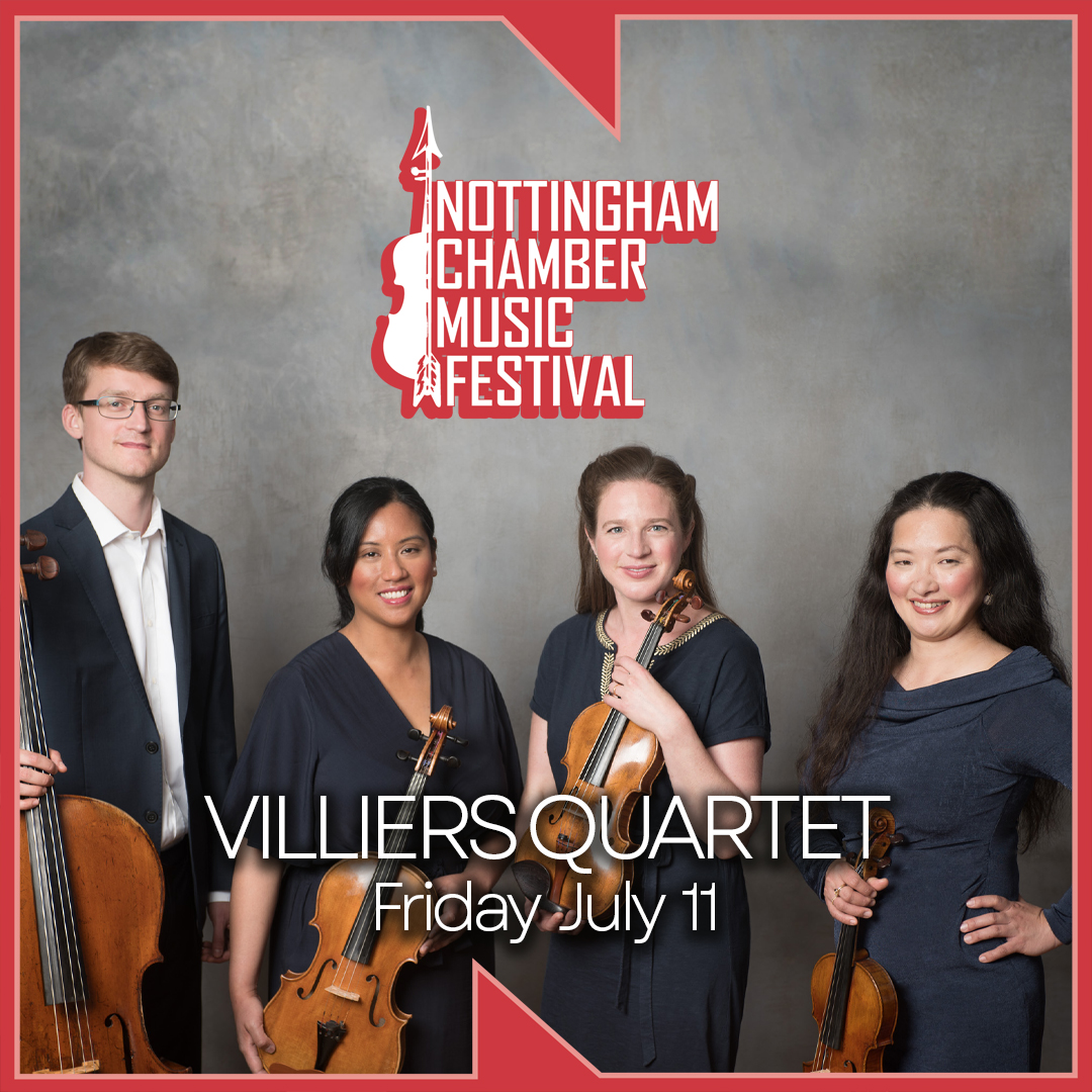 Nottingham Chamber Music Festival (@nottchamberfest) on Twitter photo July 11th - In the spectacular surroundings of <a href="/StMarysNotts/">St Mary's in the Lace Market, Nottingham</a>, the <a href="/VilliersQuartet/">Villiers Quartet</a> perform a breathtaking concert. <a href="/carmflors/">Carmen Flores</a> <a href="/StillmanKatie/">Katie Stillman - Violinist</a>
Book Now: nottchamberfest.com/events/villierโฆ July 11th - In the spectacular surroundings of <a href="/StMarysNotts/">St Mary's in the Lace Market, Nottingham</a>, the <a href="/VilliersQuartet/">Villiers Quartet</a> perform a breathtaking concert. <a href="/carmflors/">Carmen Flores</a> <a href="/StillmanKatie/">Katie Stillman - Violinist</a>
Book Now: nottchamberfest.com/events/villierโฆ
