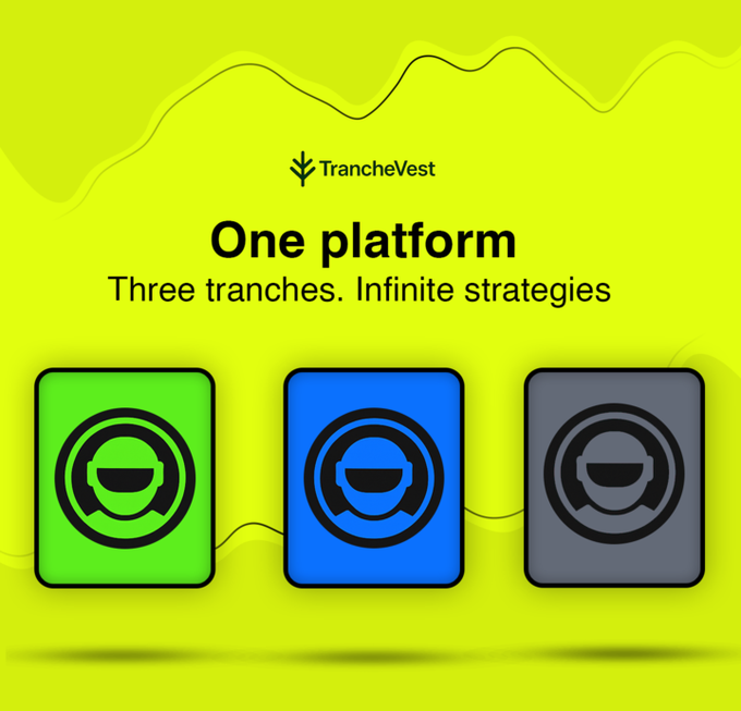 🧠 One platform. Three tranches. Infinite strategies.

TrancheVest adapts to your risk — not the market's mood.

🟢 <a href="/GreenTranche/">Green Tranche Agent</a> : Safe &amp; stable
🔵 <a href="/BlueTranche_/">Blue Tranche Agent</a>: Balanced &amp; tactical
⚪️ <a href="/GrowthTranche/">Growth Tranche Agent</a> : High-risk, high-reward

Invest smart. Invest personalized.

Website: