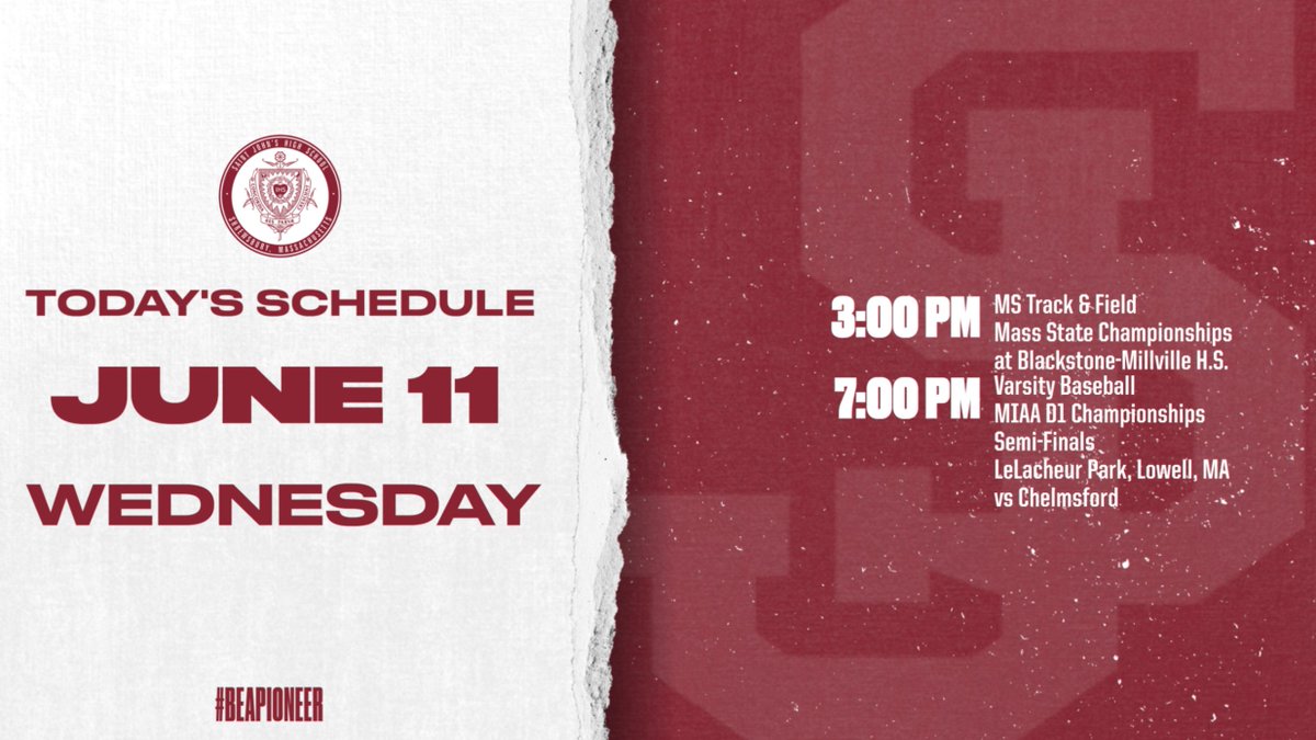 Saint John's HS Athletics (@sjhs_pioneersad) on Twitter photo 