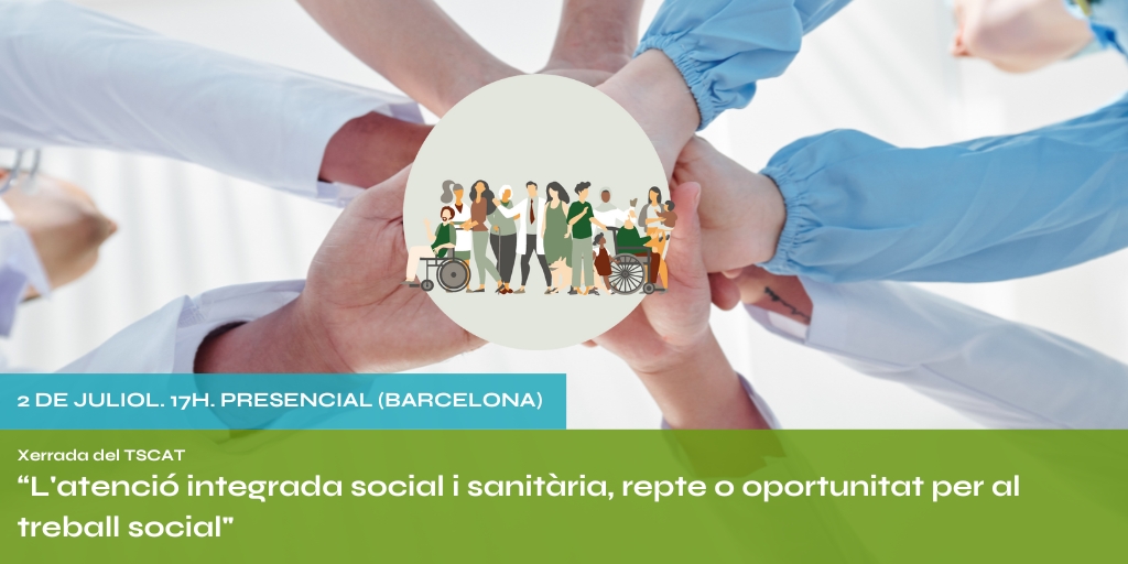 El #TSCAT organitzarem una xerrada sobre l'atenció integrada social i sanitària, un projecte que ha de ser un revulsiu que permeti repensar el sistema sanitari i el sistema de serveis socials, i on les #treballadoressocials hi tenim molt a dir. 

Però estem tenint el paper que