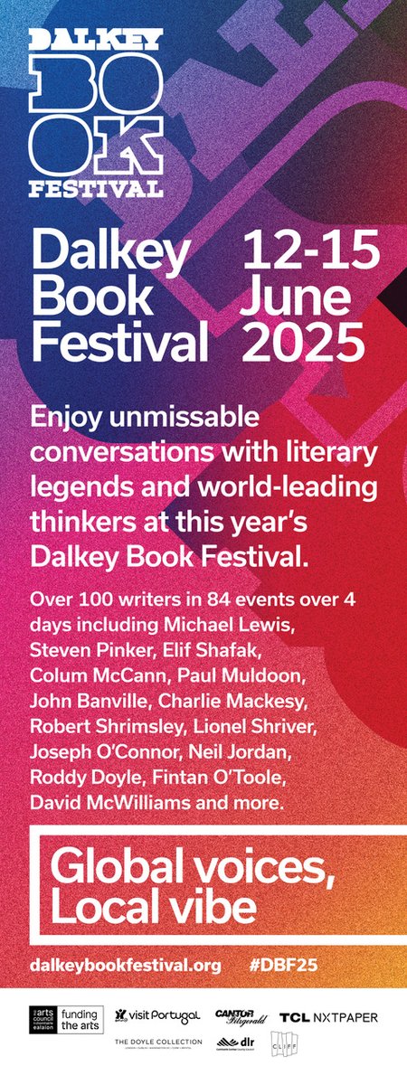The Dalkey Book Festival <a href="/dalkeybookfest/">Dalkey Book Festival</a> is from the 12th to the 15th of June. Join us!

I am delighted to discuss Portuguese culture on a panel ‘Portugal, the new European Tiger’ on Saturday, the 14th! 
#DBF2025 <a href="/Maynoothgeog/">Maynooth Geography</a> <a href="/MaynoothUni/">Maynooth University</a>