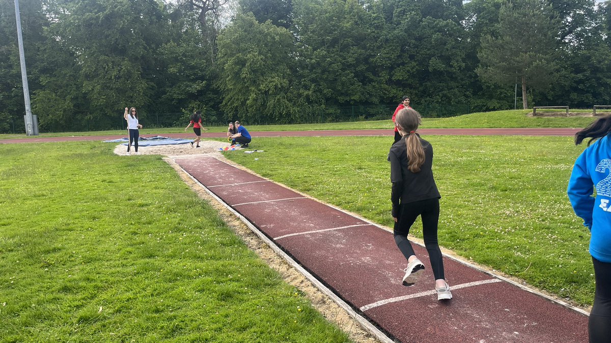 Amelie at the long jump 👏#P7transition