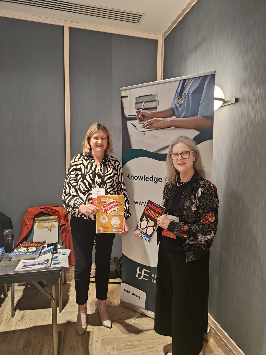 hselibrary.ie (@hselibrary) on Twitter photo Are you at #SparkSummit25 today? Drop by the HSE Library stall and say hi to <a href="/aalawton/">aoife lawton</a> and <a href="/BenneryM/">Bennery Rickard</a>! They’re showcasing HSE Library services and our new Graphic Medicine collection. Don’t miss it! #GraphicMedicine #HealthInnovation <a href="/ProgrammeSpark/">Spark Innovation Programme</a> Are you at #SparkSummit25 today? Drop by the HSE Library stall and say hi to <a href="/aalawton/">aoife lawton</a> and <a href="/BenneryM/">Bennery Rickard</a>! They’re showcasing HSE Library services and our new Graphic Medicine collection. Don’t miss it! #GraphicMedicine #HealthInnovation <a href="/ProgrammeSpark/">Spark Innovation Programme</a>