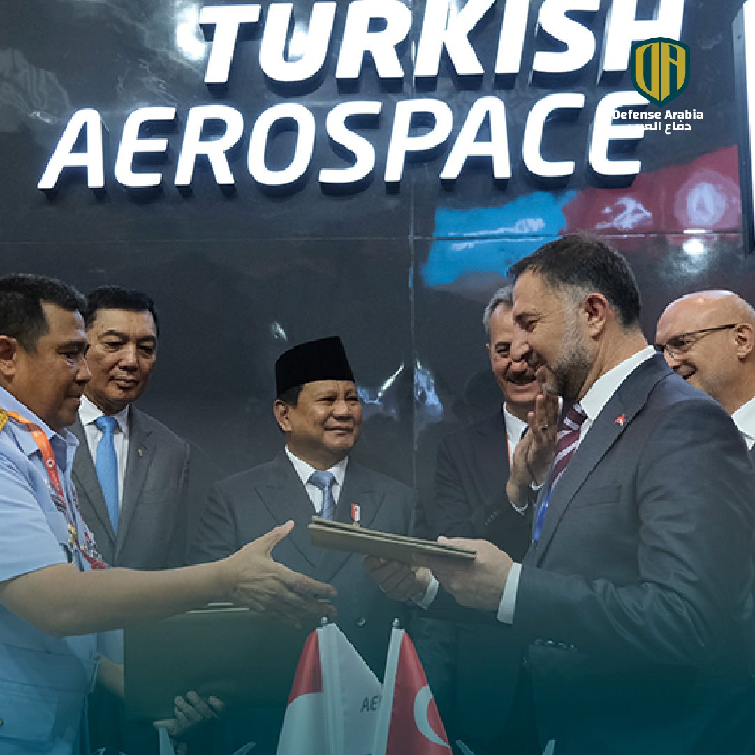 defensearabia's tweet image. A RECORD-SETTING DEFENSE EXPORT AGREEMENT BETWEEN TÜRKİYE AND INDONESIA
#KAAN #NationalCombatAircraft @TurkishAerospace @TUSAS_EN  #DefenceIndustry #FifthGenerationFighter #Türkiye #Indonesia #Aerospace  #MadeInTürkiye #INDODefence2025 
  
🇹🇷🇮🇩 Türkiye makes history with a