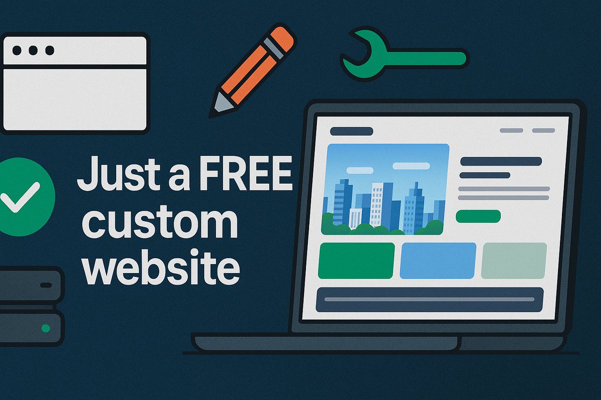 Ionblade_com's tweet image. No coding. No complicated tools. Just a FREE custom website – designed, hosted, and supported by Ionblade.
Perfect for professionals, local businesses, or side hustles in the USA.
✅ Get started in minutes: ionblade.com/free-website
#FreeWebDesign #NoCodeWebsite #WebHosting
